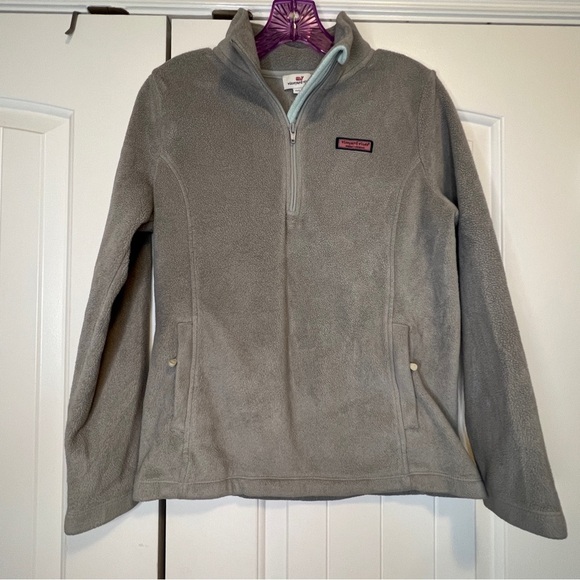 Vineyard Vines Sweaters - Vineyard Vines  Fleece Sweater Jacket Womens XSmall XS Zip